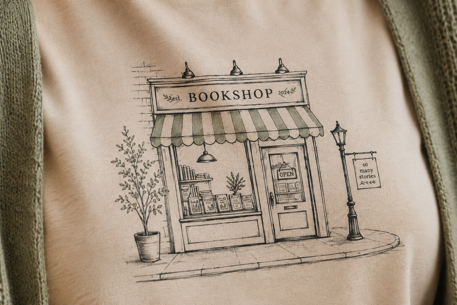 Bookshop unisex tee