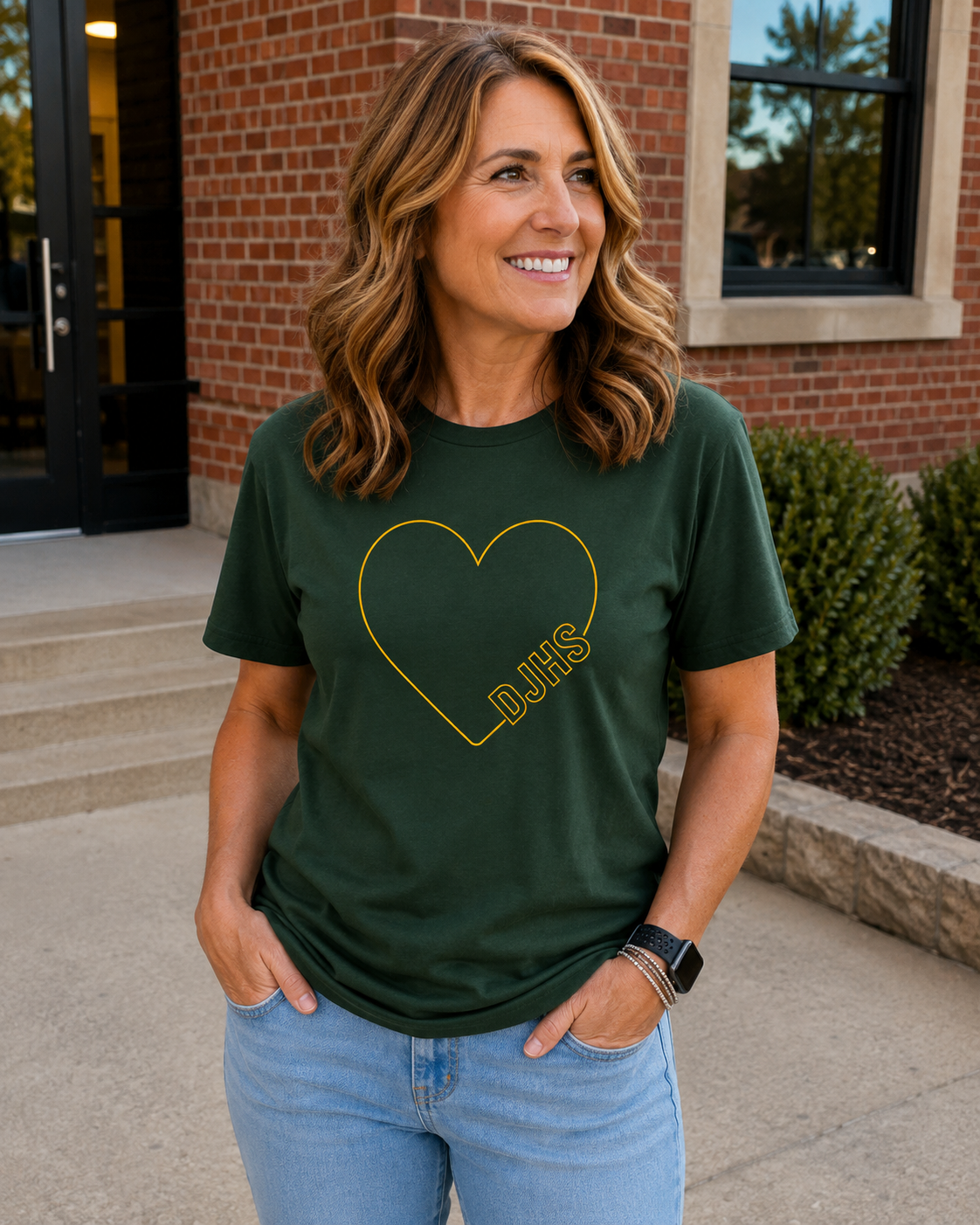 I Heart DJHS unisex tee