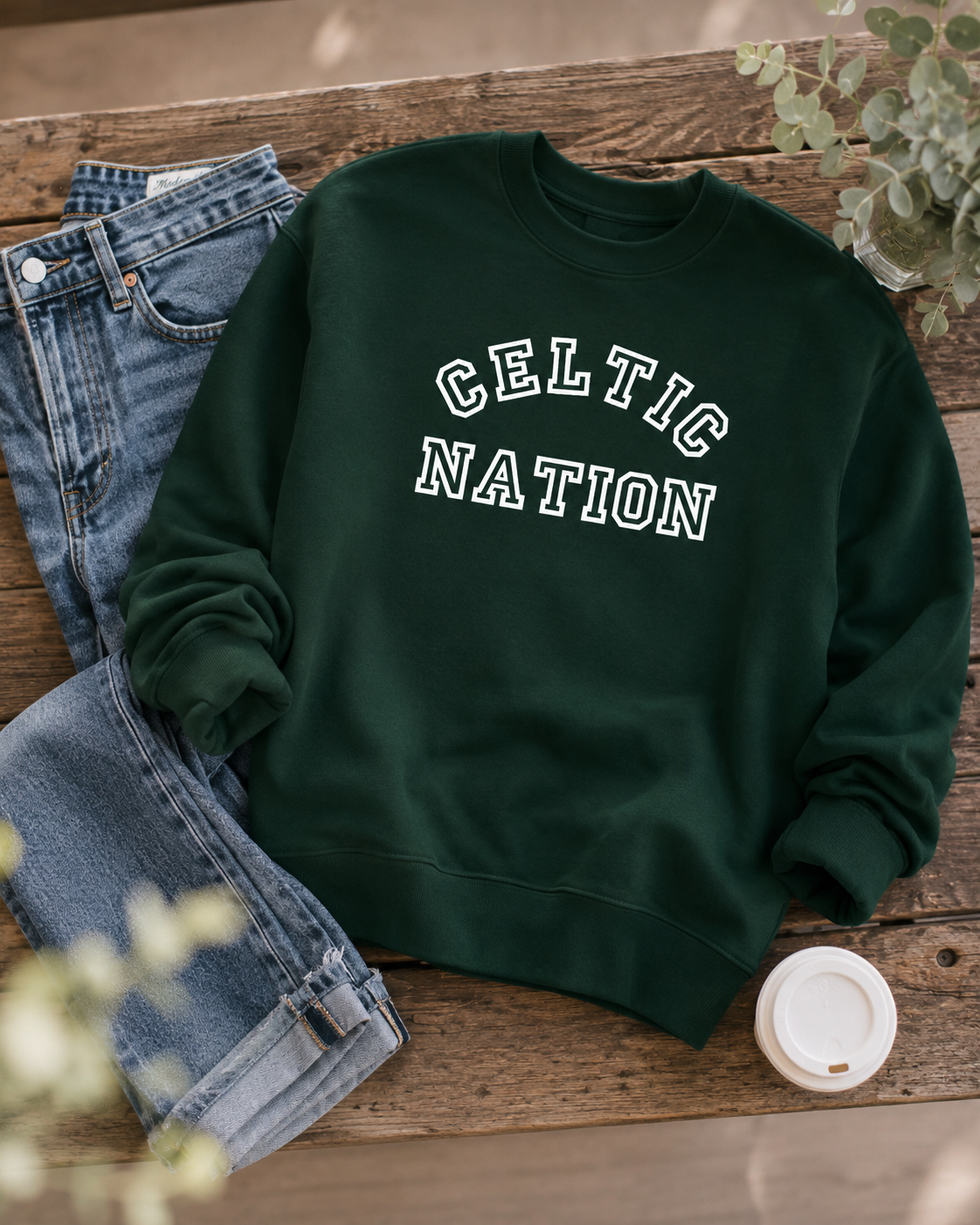 CELTIC NATION unisex crewneck sweatshirt