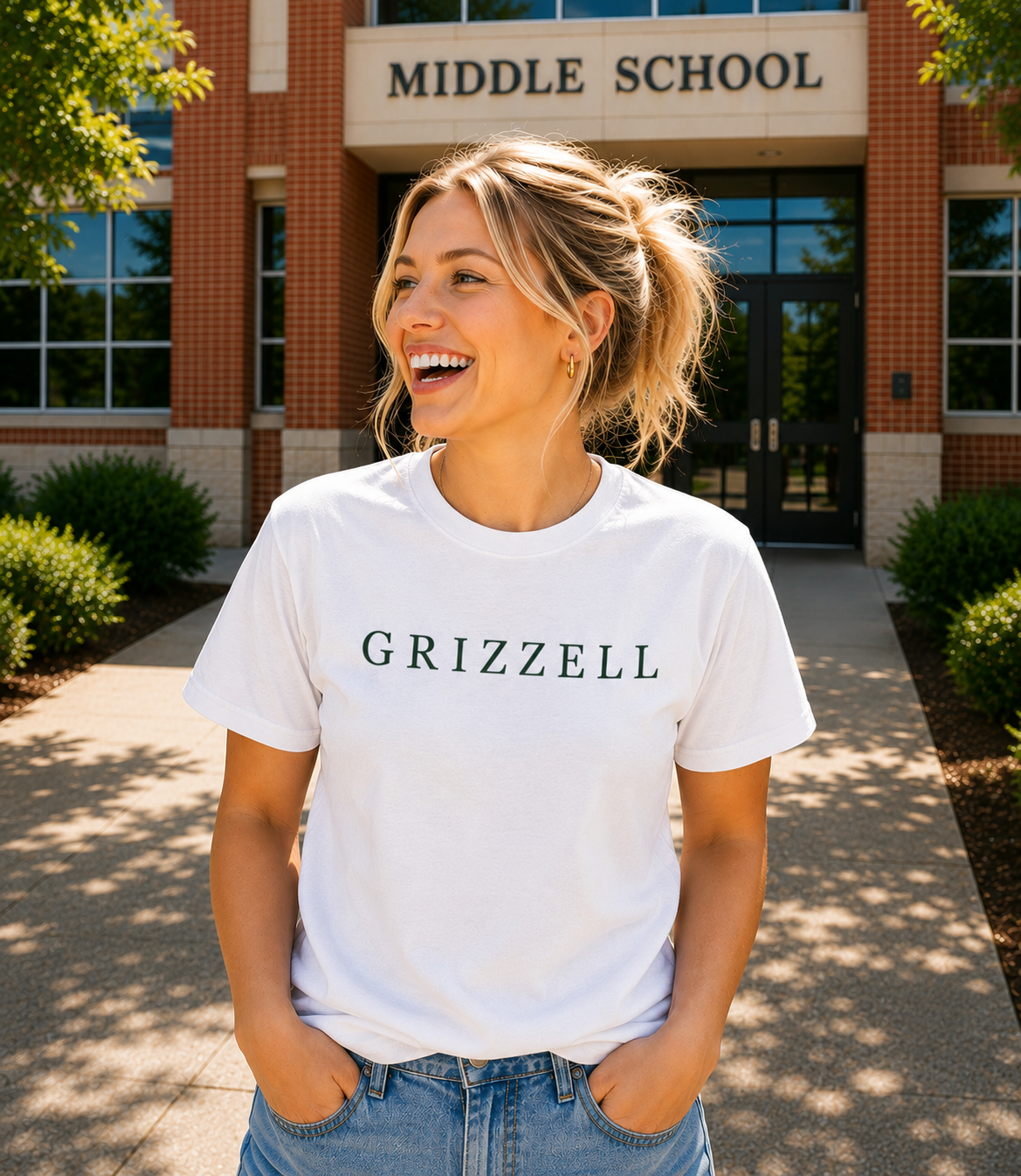 Simple Grizzell tee