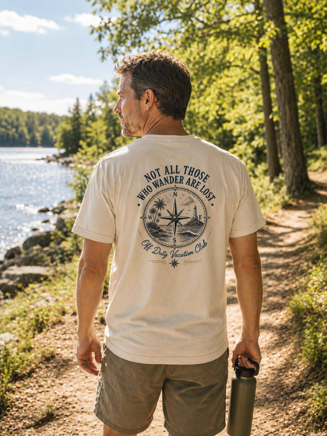 Not all those who wander unisex tee