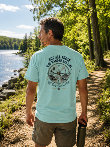 Not all those who wander unisex tee