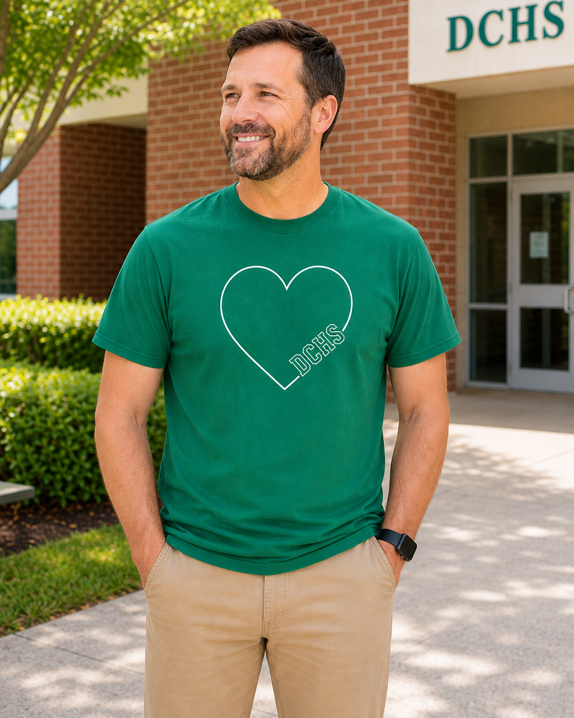 I Heart DCHS unisex tee