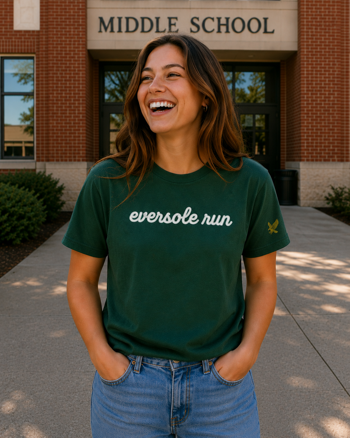 SCRIPT-eversole run unisex tee