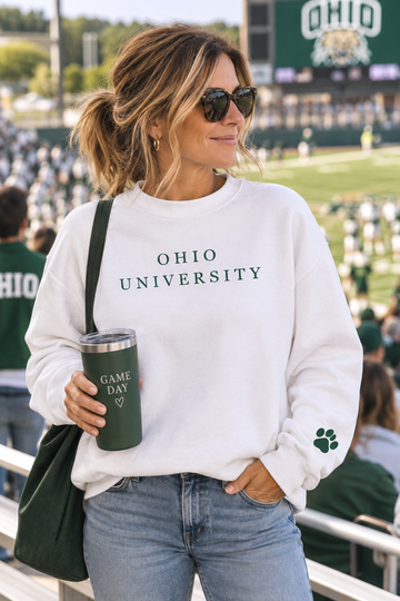 Ohio U unisex crewneck sweatshirt