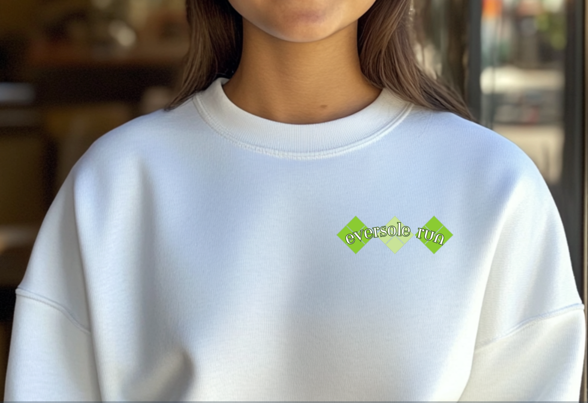 the ARGYLE eversole crewneck sweatshirt