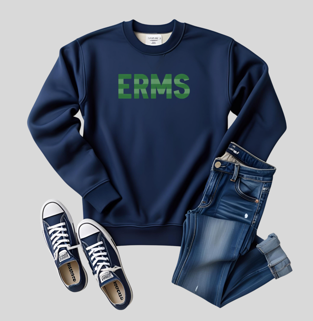 STRIPED eversole crewneck sweatshirt