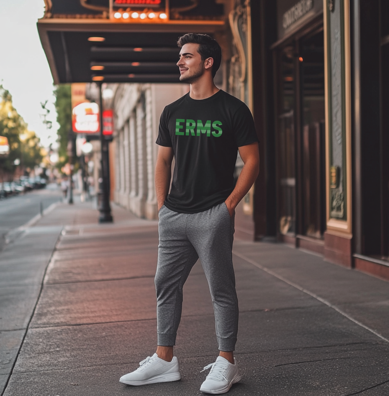 the STRIPED eversole unisex tee