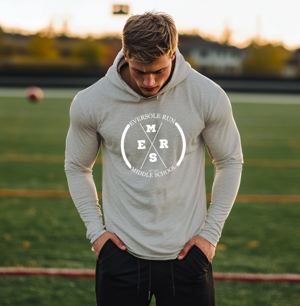 the CLASSIC eversole thin hooded pullover
