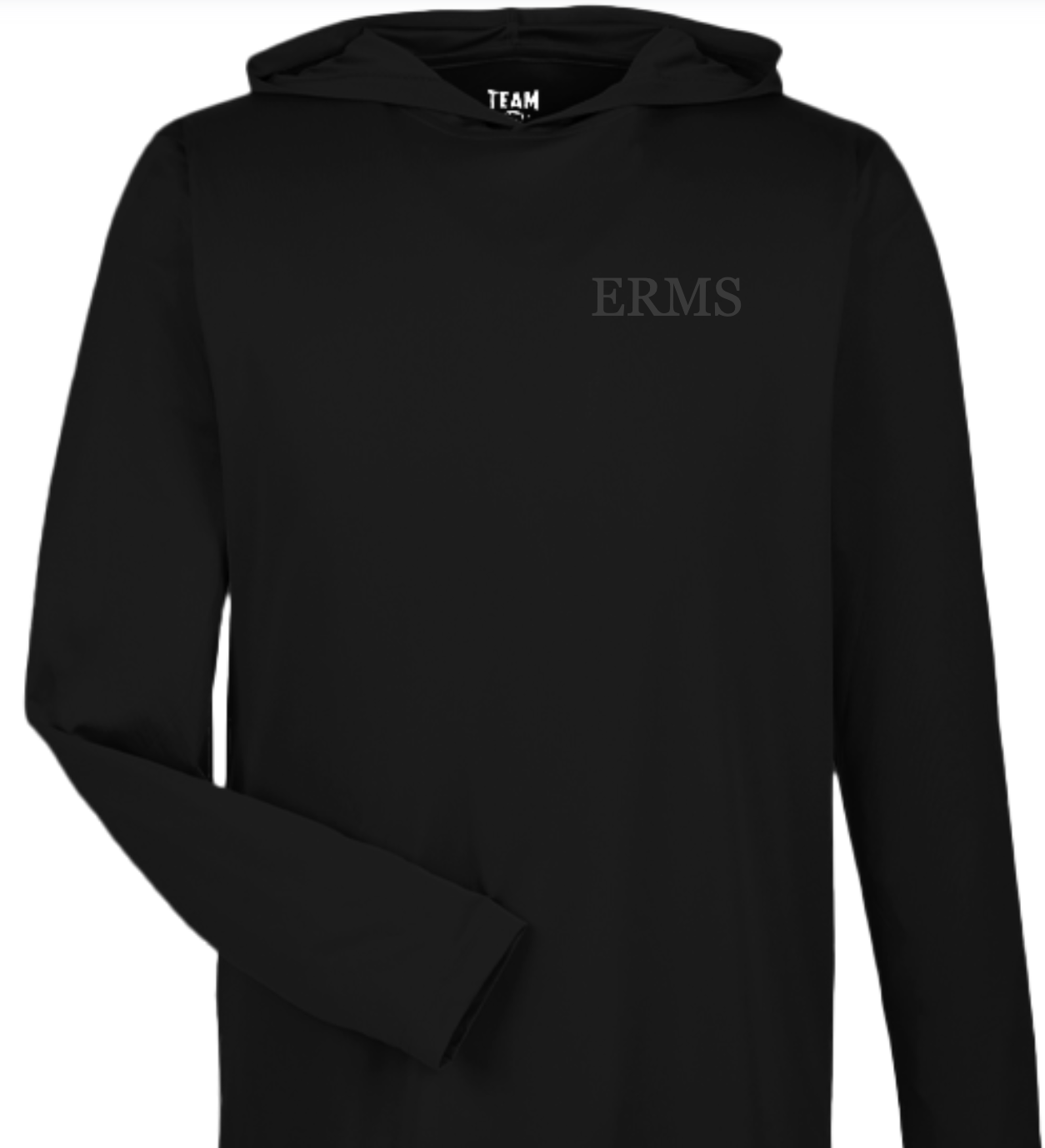 Eversole black performance hoodie