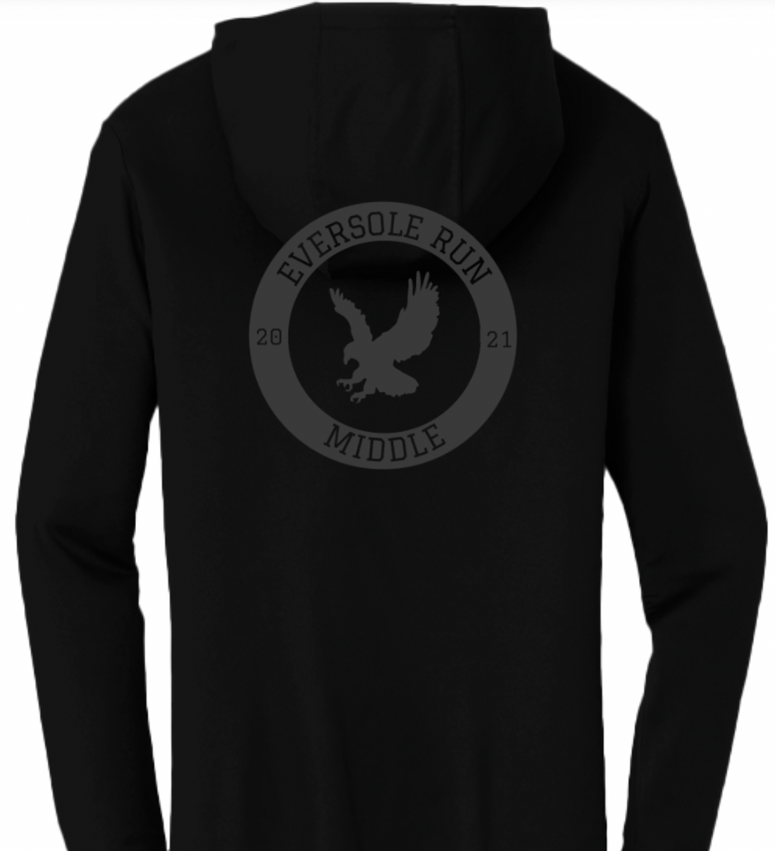 Eversole black performance hoodie