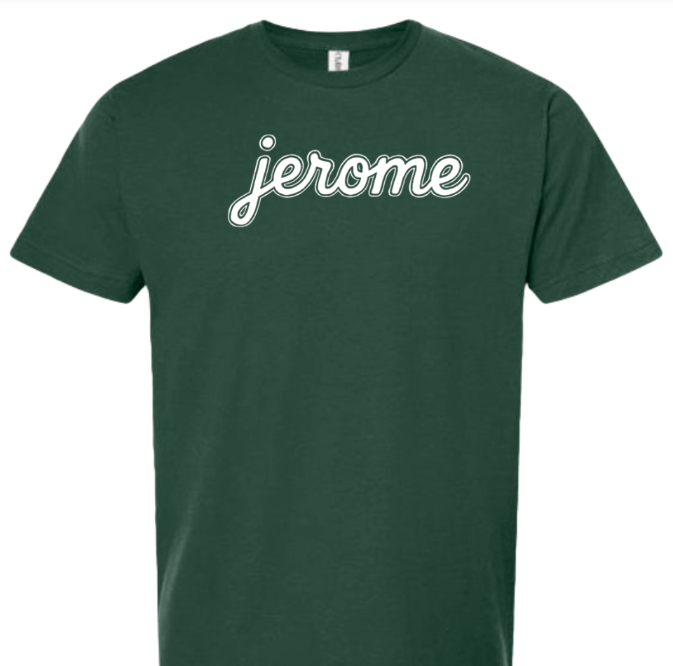 SCRIPT-jerome unisex tee