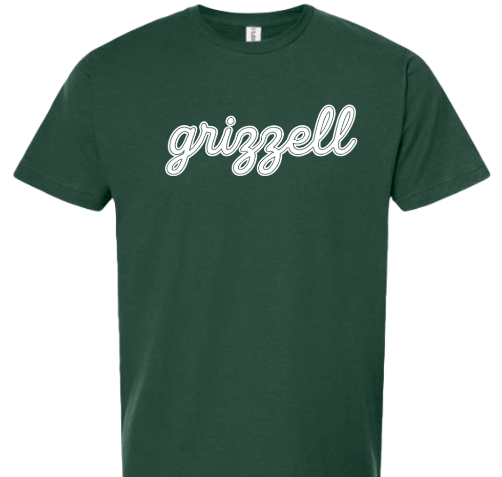 SCRIPT-grizzell unisex tee
