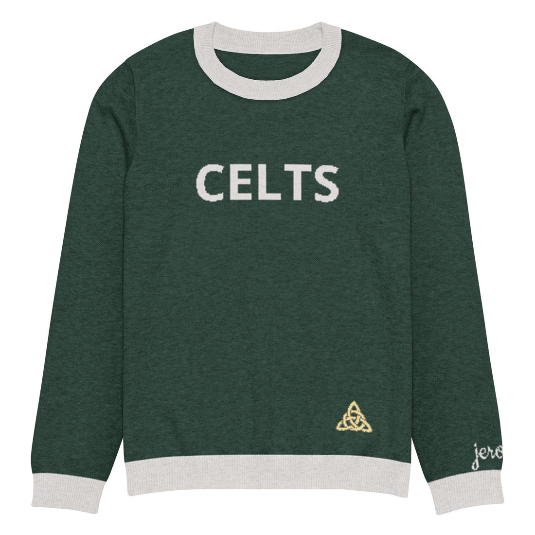CELTS crew neck sweater