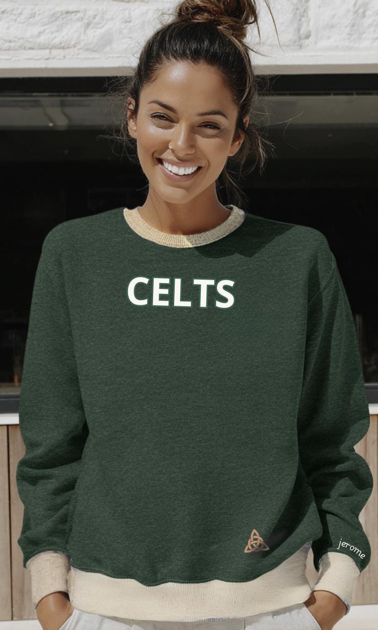 CELTS crew neck sweater