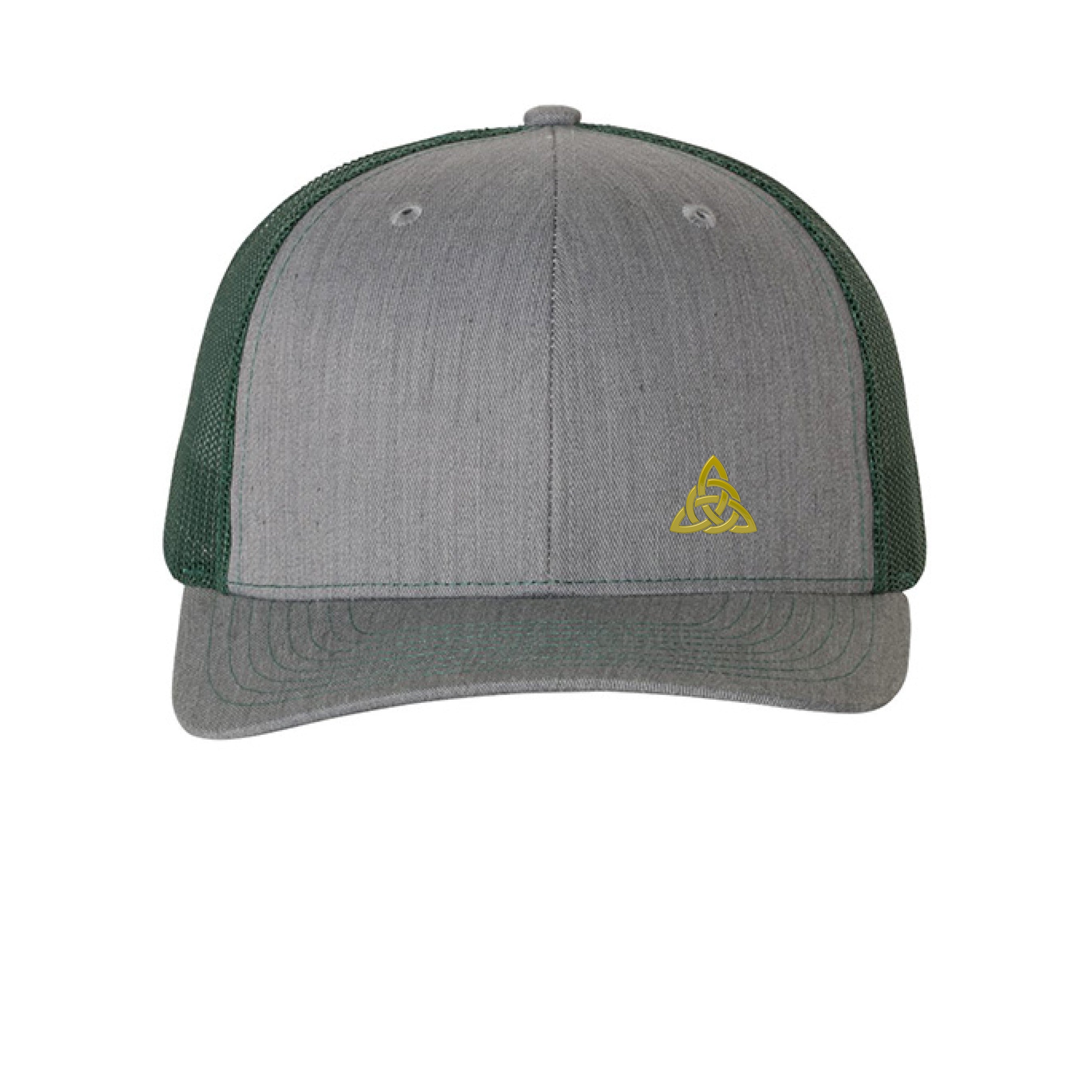 Heather Grey/ Dark Green - FRONT
